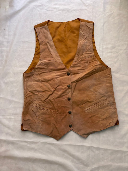 Cow-boy unique unisex beige vest🐎👢🤠