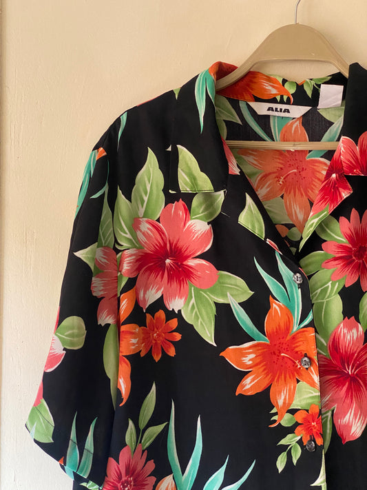 Hawaian oversized unisex shirt🌴🌸
